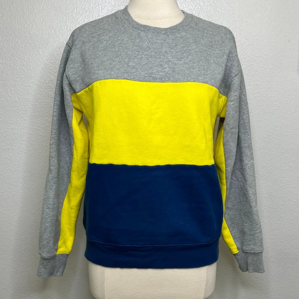Aritzia TNA  Avalanche Colorblock Crewneck Sweatshirt Size S